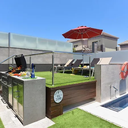 Meloneras Deluxe Luxury Retreat In Gran Canaria Private Heated Pool Garden Terrace Bbq Fitness Walking Distance Of Meloneras, * Лас-Пальмас-де-Гран-Канария