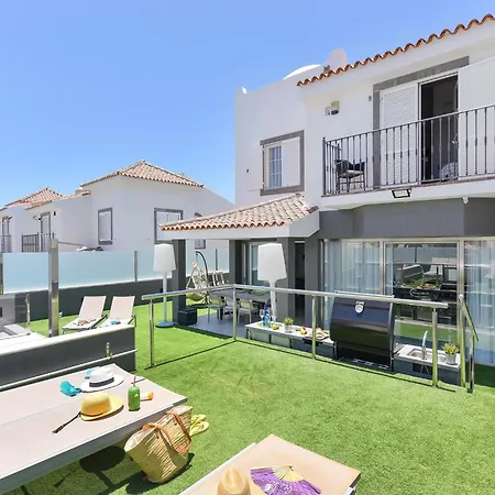 Meloneras Deluxe Luxury Retreat In Gran Canaria Private Heated Pool Garden Terrace Bbq Fitness Walking Distance Of Meloneras, * Лас-Пальмас-де-Гран-Канария